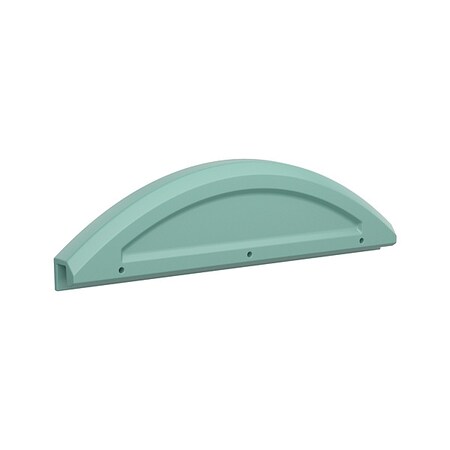 Bunk Safety Rail, 42 in W, Aqua MPN:7703AQ