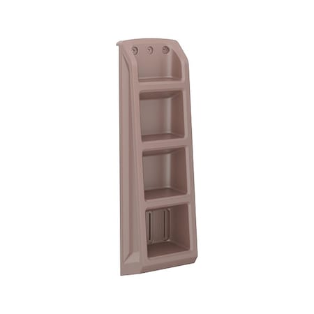 Ladder for Wall Bunk, 15 1/2 in W, Brown MPN:7704BN