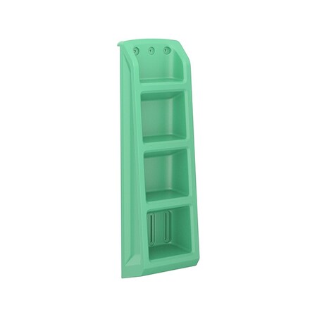 Ladder for Wall Bunk, 15 1/2 in W, Green MPN:7704GN