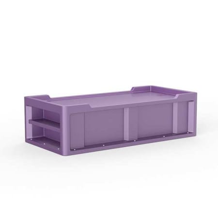 Institutional Bed, 86 in L, Indigo MPN:7801IG