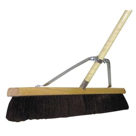 12 1/2 in Sweep Face Broom Brace, Brace, Silver MPN:1VAD2
