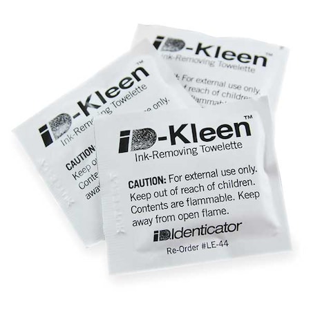Towelettes Ink Remover, PK100 MPN:LE44