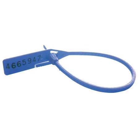 Cinch-up Locking Seal, Blue, PK100 MPN:PCPTS833