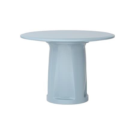 Circle Table, Polyethylene Top, Blue Gray MPN:668BG