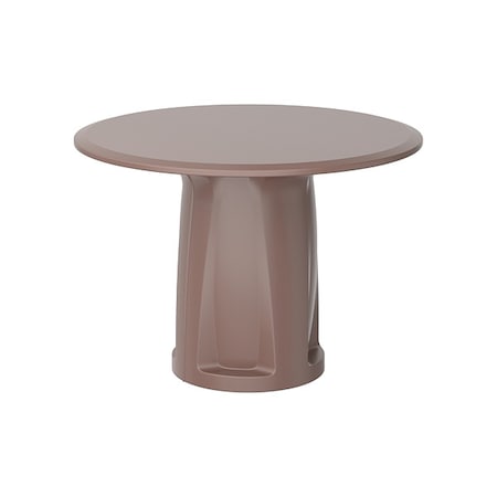 Circle Table, Polyethylene Top, Brown MPN:668BN