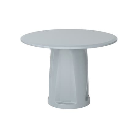 Circle Table, Polyethylene Top, Gray MPN:668GY
