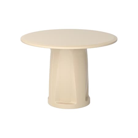Circle Table, Polyethylene Top, Sand MPN:668SD