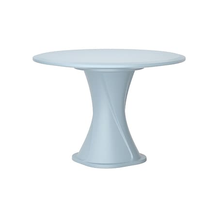 Circle Table, Polyethylene Top, Blue Gray MPN:670BG