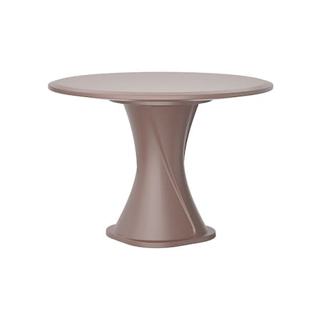 Circle Table, Polyethylene Top, Brown MPN:670BN