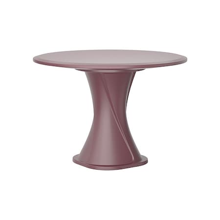 Circle Table, Polyethylene Top, Burgundy MPN:670BY