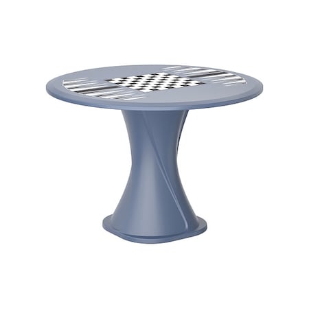 Circle Table, Polyethylene Top, Midnight Blue MPN:670MBGT