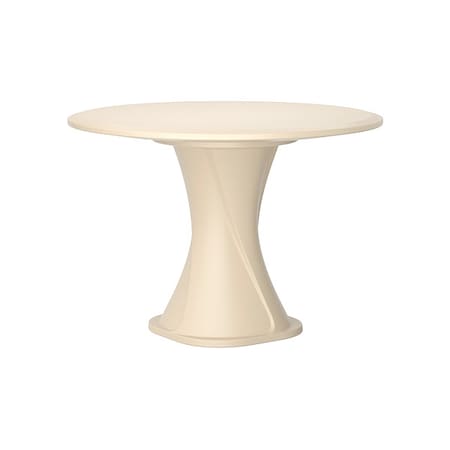 Circle Table, Polyethylene Top, Sand MPN:670SD