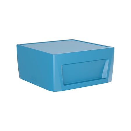 Sync Cube with Door, 15 in H, Slate Blue MPN:276SBS