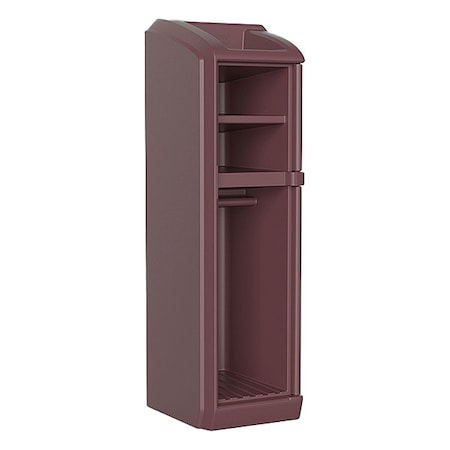 Locker, 26 in W, 26 in D, 78 1/2 in H, Burgundy MPN:7200BY
