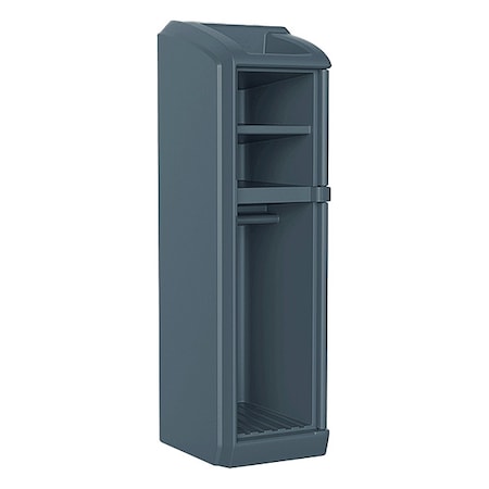 Locker, 26 in W, 26 in D, 78 1/2 in H, Gray MPN:7200GY