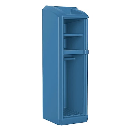 Locker, 26 in W, 26 in D, 78 1/2 in H, Slate Blue MPN:7200SB
