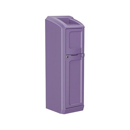 Locker with Door, 26 in W, 26 in D, 78 1/2 in H, Indigo MPN:7300IG