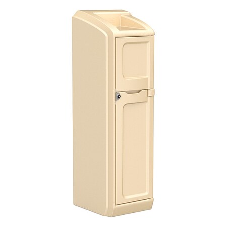 Locker with Door, 26 in W, 26 in D, 78 1/2 in H, Sand MPN:7300SD