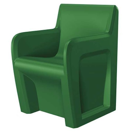 Sentinel Arm Chair, Green Seat, Green Back, 24