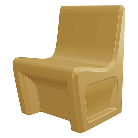 Sentinel Chair, Sand Seat, Tan Back, 24 in W 24