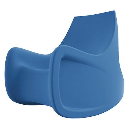 Radial Rocking Chair, Slate Blue Seat, Blue Back, 30 in W 45