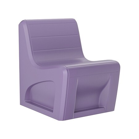 Sync Slim Chair, Indigo Seat, 25 in W 32 in L 33 in H, Polyethylene Seat MPN:272IG