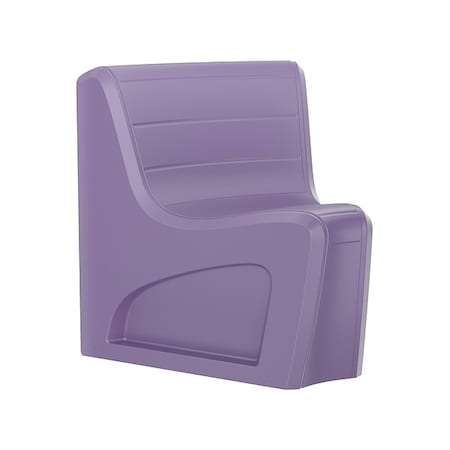 Sync Wedge Chair, Indigo Seat, 31 in W 32 in L 33 in H, Polyethylene Seat MPN:274IG