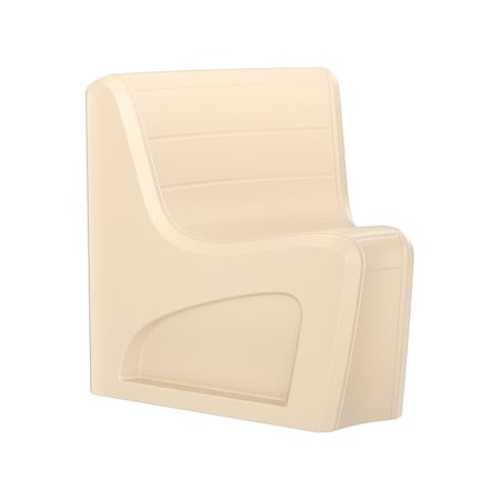 Sync Wedge Chair, Sand Seat, 31 in W 32 in L 33 in H, Polyethylene Seat MPN:274SD
