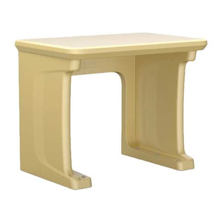Freestanding Desk, 24 in D X 29 in H, 36 in W X Sand MPN:7607SD