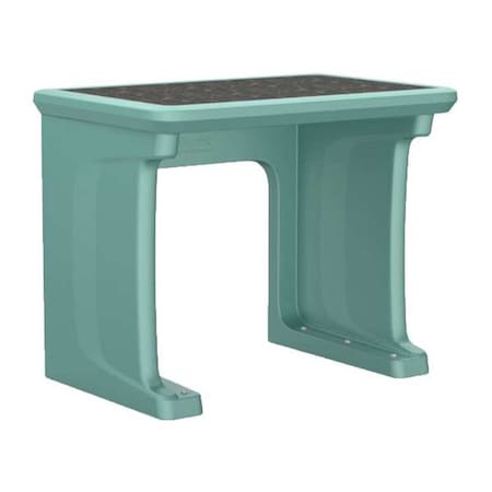 Freestanding Desk, 24 in D X 29 in H, 36 in W X Aqua MPN:7608AQ