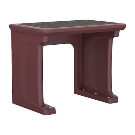 Freestanding Desk, 24 in D X 29 in H, 36 in W X Burgundy MPN:7608BY