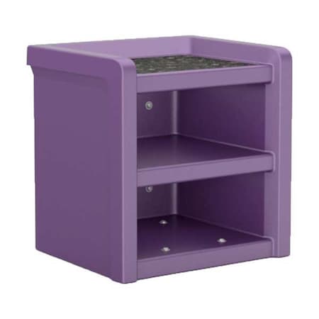 Nightstand, 21 in W 18 in L 21 1/2 in H MPN:7609IG