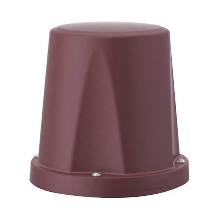 Stool, Burgundy Seat, 16 1/2 in W 16 1/2 in L 15 1/2 in H, Polyethylene Seat MPN:7901BY