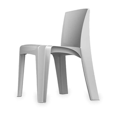 Stacking Chair, RazorBack Series, Polypropylene Blue Gray MPN:86484-BG