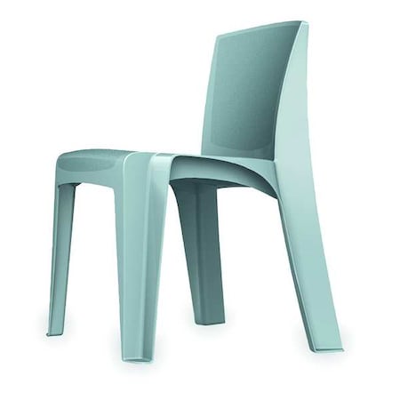 Stacking Chair, RazorBack Series, Polypropylene Gray MPN:86484-G