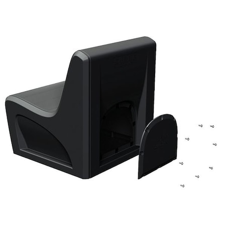 Sabre Group Seating Chair, Black Seat, Black Back, 31