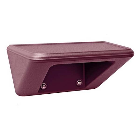 Shelf/Step, 8 in H, Burgundy MPN:8600BY