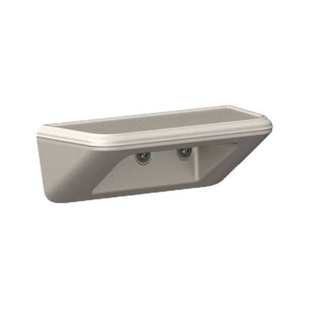 Shelf/Step, 5 in H, Stone Gray MPN:7600SG