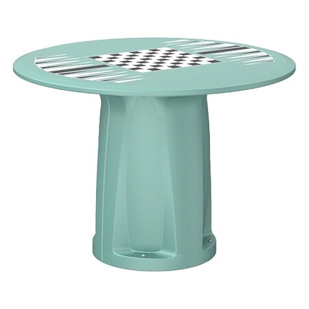 Table, 28 in H, Aqua MPN:668AQGT