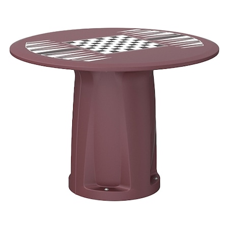 Table, 28 in H, Burgundy MPN:668BYGT