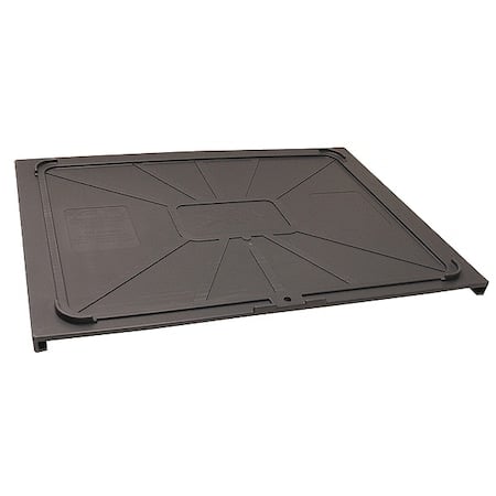 Gray Plastic Lid MPN:9689
