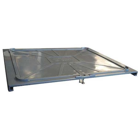 Gray Plastic Lid MPN:9689M