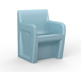 Cortech USA Sentinel Arm Chair Floor Mount Blue Gray 106484BG