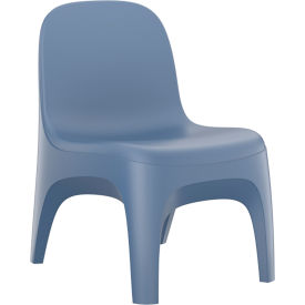 Cortech USA Crew Armless Chair Floor Mount Midnight Blue 6484MB