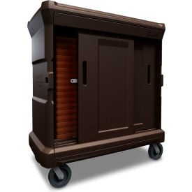 Cortech USA Chuckwagon® Insulated Food Delivery Cart w/Locking Hasp Doors58