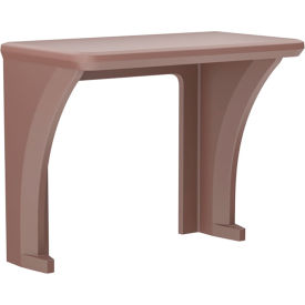 Cortech® USA Endurance™ All Plastic Wall/Floor Mounted Desk 38