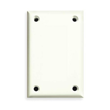 Blank Wall Plates and Covers, Number of Gangs: 1 Polycarbonate and Nylon Blend, Textured Finish MPN:TPBB