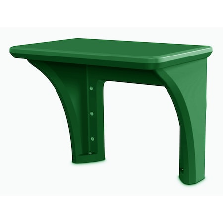 Endurance Wall Mounted Desk 2.0, Green MPN:7605GN