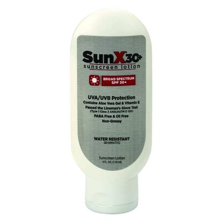 Sunscreen Lotion, Bottle, 4 oz. MPN:18-204G
