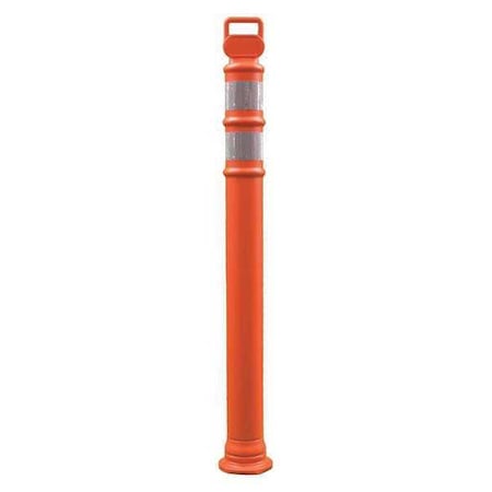 EASY GRAB DELINEATOR POST FLARED, Polyethylene Orange, 45